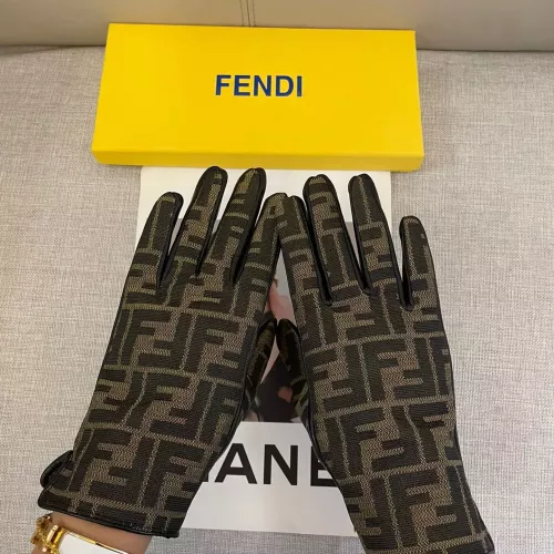 Replica Fendi Gloves #1272936 $48.00 USD for Wholesale