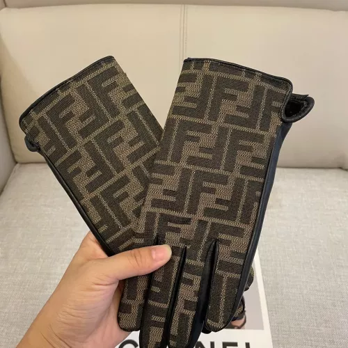 Replica Fendi Gloves #1272936 $48.00 USD for Wholesale