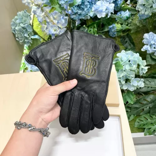 Replica Burberry Gloves For Women #1272942 $40.00 USD for Wholesale