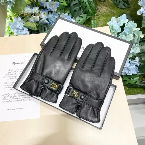 Replica Gucci Gloves For Men #1272946 $52.00 USD for Wholesale