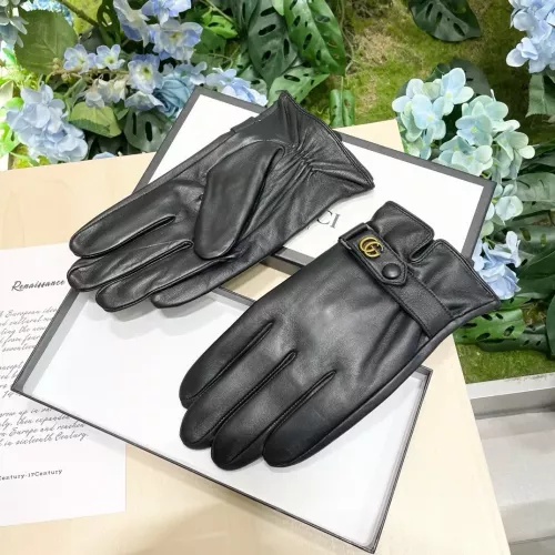 Replica Gucci Gloves For Men #1272946 $52.00 USD for Wholesale