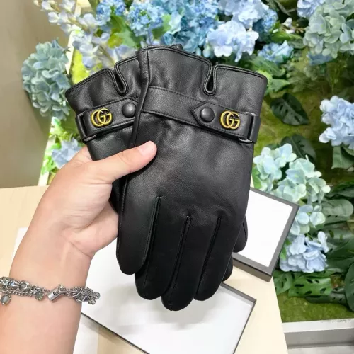 Replica Gucci Gloves For Men #1272946 $52.00 USD for Wholesale