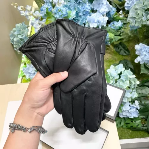 Replica Gucci Gloves For Men #1272946 $52.00 USD for Wholesale