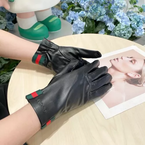 Replica Gucci Gloves For Women #1272947 $42.00 USD for Wholesale