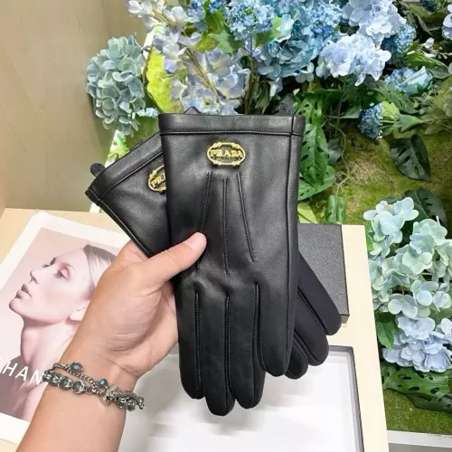 Replica Prada Gloves For Women #1272949 $52.00 USD for Wholesale