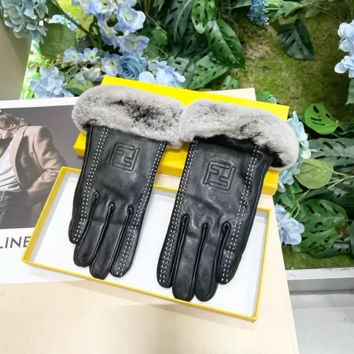 Fendi Gloves For Women #1272951 $45.00 USD, Wholesale Replica Fendi Gloves