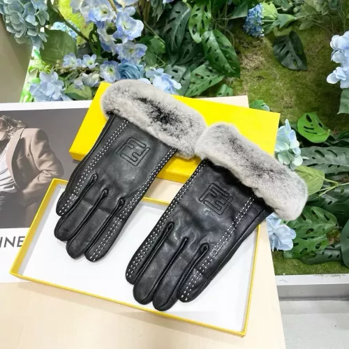 Replica Fendi Gloves For Women #1272951 $45.00 USD for Wholesale