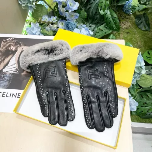 Replica Fendi Gloves For Women #1272951 $45.00 USD for Wholesale