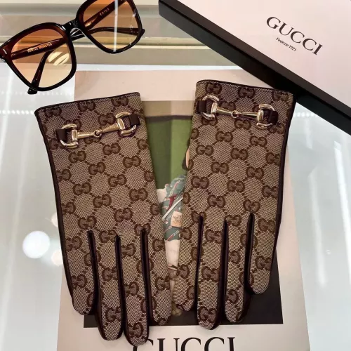 Replica Gucci Gloves For Women #1272960 $56.00 USD for Wholesale