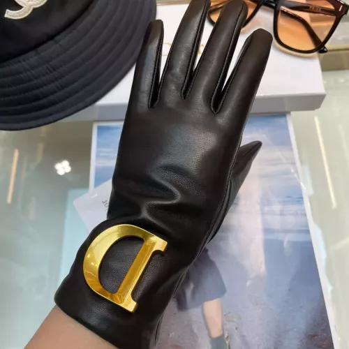 Replica Christian Dior Gloves For Women #1272961 $60.00 USD for Wholesale