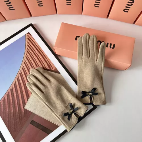 Replica MIU MIU Gloves #1272974 $32.00 USD for Wholesale