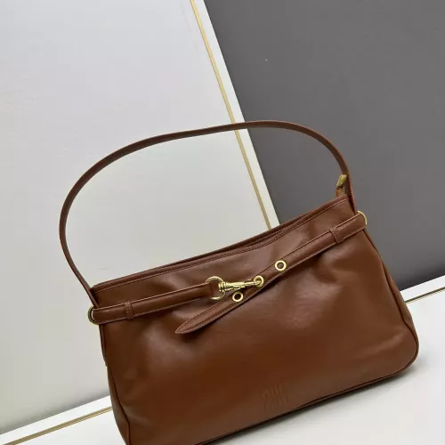 MIU MIU AAA Quality Shoulder Bags For Women #1273002 $96.00 USD, Wholesale Replica MIU MIU AAA Quality Shoulder Bags