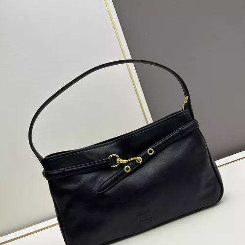 MIU MIU AAA Quality Shoulder Bags For Women #1273005 $96.00 USD, Wholesale Replica MIU MIU AAA Quality Shoulder Bags