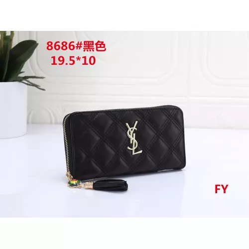 Yves Saint Laurent YSL Wallets For Women #1273065 $19.00 USD, Wholesale Replica Yves Saint Laurent YSL Wallets