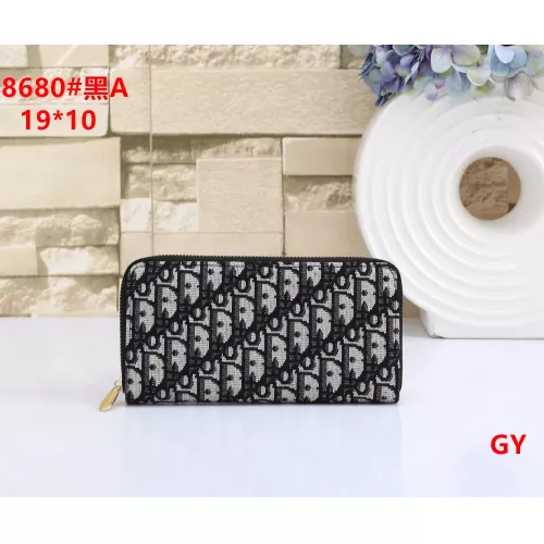 Christian Dior Wallets For Women #1273070 $19.00 USD, Wholesale Replica Christian Dior Wallets