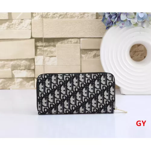 Replica Christian Dior Wallets For Women #1273070 $19.00 USD for Wholesale