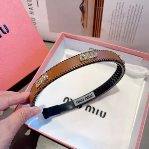 Replica MIU MIU Headband For Women #1273082 $27.00 USD for Wholesale