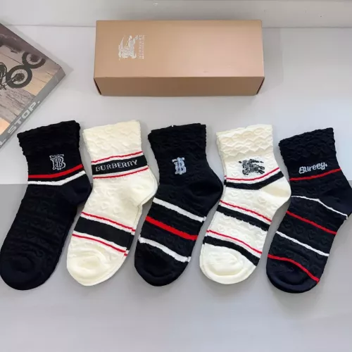 Burberry Socks #1273211 $27.00 USD, Wholesale Replica Burberry Socks