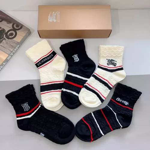 Replica Burberry Socks #1273211 $27.00 USD for Wholesale