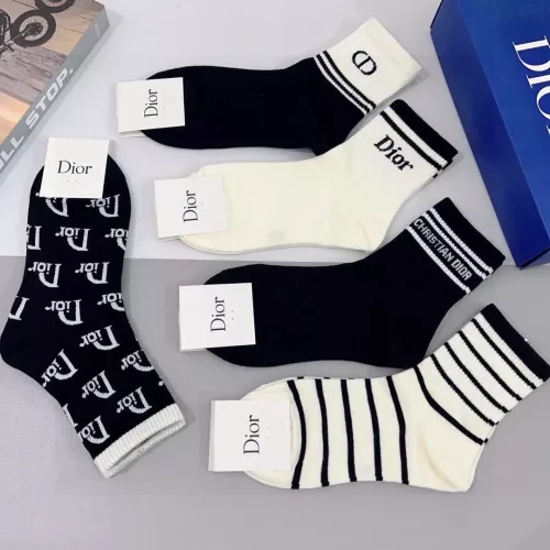 Replica Christian Dior Socks #1273212 $27.00 USD for Wholesale