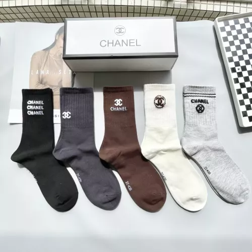 Replica Chanel Socks #1273213 $29.00 USD for Wholesale