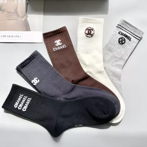 Replica Chanel Socks #1273213 $29.00 USD for Wholesale