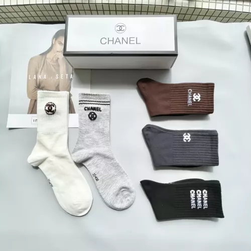 Replica Chanel Socks #1273213 $29.00 USD for Wholesale