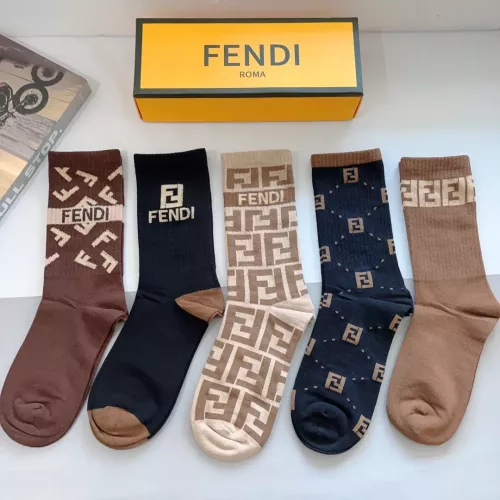 Fendi Socks #1273215 $29.00 USD, Wholesale Replica Fendi Socks