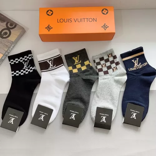 Louis Vuitton LV Socks For Men #1273216 $29.00 USD, Wholesale Replica Louis Vuitton LV Socks