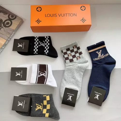 Replica Louis Vuitton LV Socks For Men #1273216 $29.00 USD for Wholesale