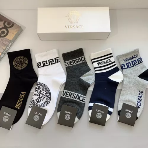 Versace Socks For Men #1273217 $29.00 USD, Wholesale Replica Versace Socks