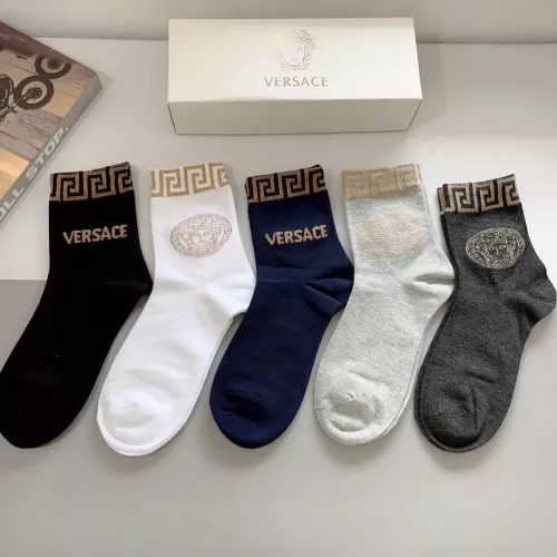 Versace Socks #1273218 $29.00 USD, Wholesale Replica Versace Socks