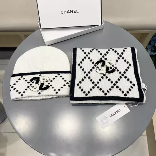 Replica Chanel Hat and Scarf Set #1273332 $56.00 USD for Wholesale