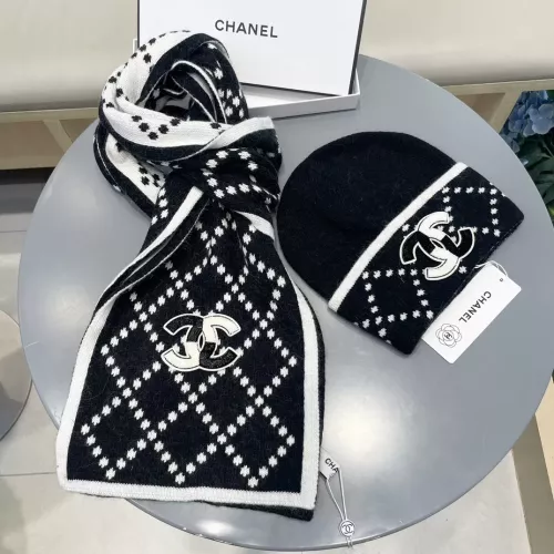 Replica Chanel Hat and Scarf Set #1273333 $56.00 USD for Wholesale