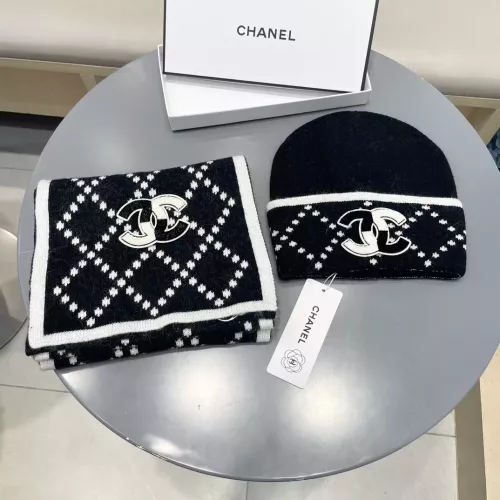 Replica Chanel Hat and Scarf Set #1273333 $56.00 USD for Wholesale