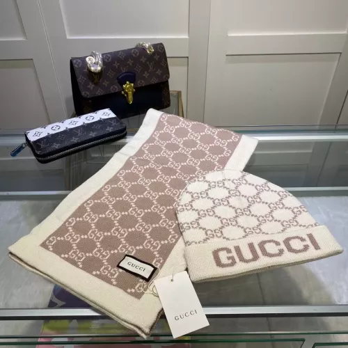 Gucci Hat and Scarf Set #1273347 $48.00 USD, Wholesale Replica Gucci Hat and Scarf and Glove Set