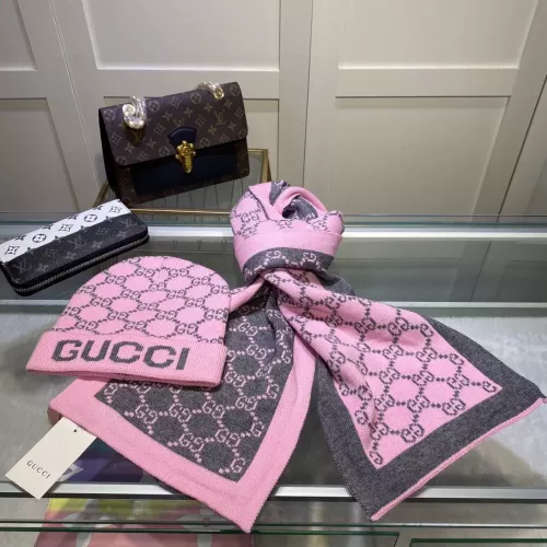 Replica Gucci Hat and Scarf Set #1273349 $48.00 USD for Wholesale