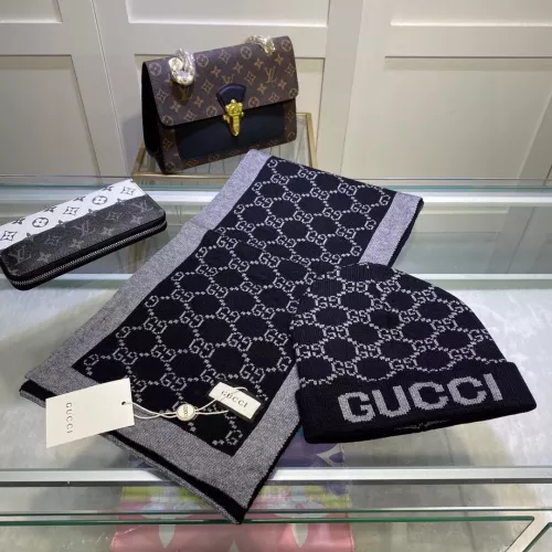 Gucci Hat and Scarf Set #1273351 $48.00 USD, Wholesale Replica Gucci Hat and Scarf and Glove Set