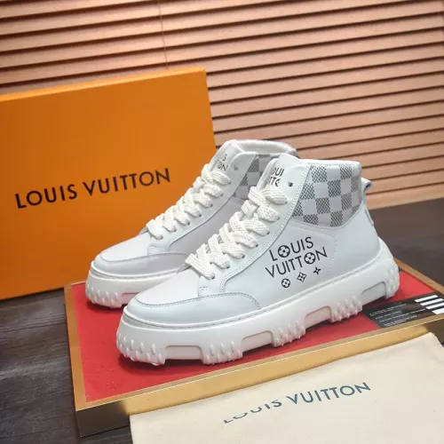 Louis Vuitton High Tops Shoes For Men #1273485 $105.00 USD, Wholesale Replica Louis Vuitton High Tops Shoes