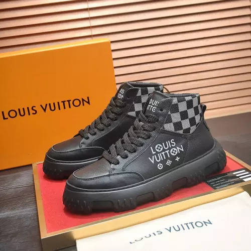 Louis Vuitton High Tops Shoes For Men #1273487 $105.00 USD, Wholesale Replica Louis Vuitton High Tops Shoes