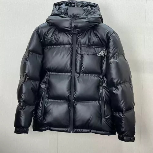 Replica Prada Down Feather Coat Long Sleeved For Men #1273508 $182.00 USD for Wholesale