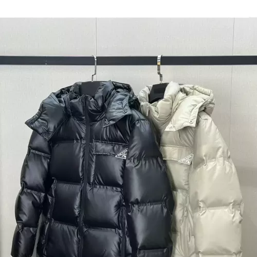 Replica Prada Down Feather Coat Long Sleeved For Men #1273508 $182.00 USD for Wholesale