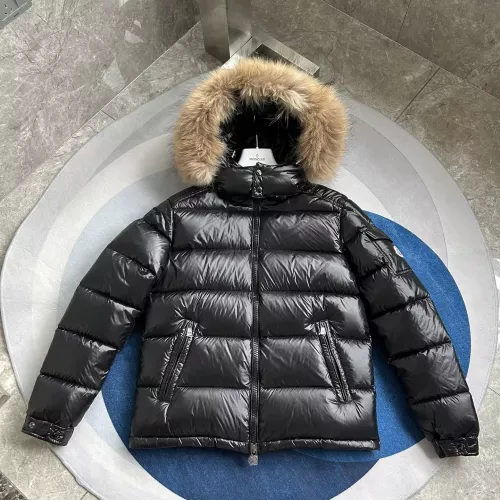 Moncler Down Feather Coat Long Sleeved For Men #1273537 $192.00 USD, Wholesale Replica Moncler Down Feather Coat