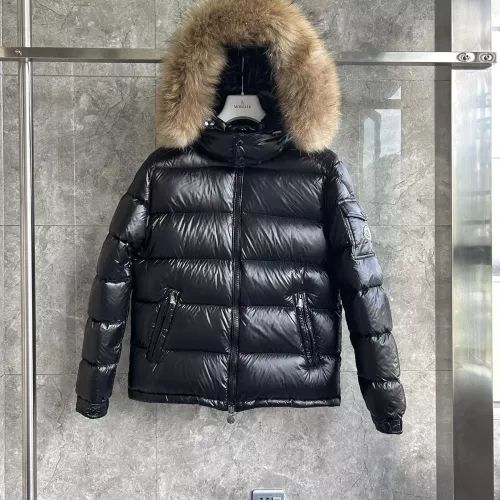 Replica Moncler Down Feather Coat Long Sleeved For Men #1273537 $192.00 USD for Wholesale