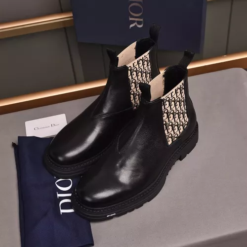 Replica Christian Dior Boots For Men #1273562 $115.00 USD for Wholesale