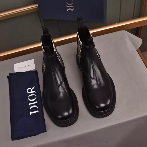 Replica Christian Dior Boots For Men #1273562 $115.00 USD for Wholesale