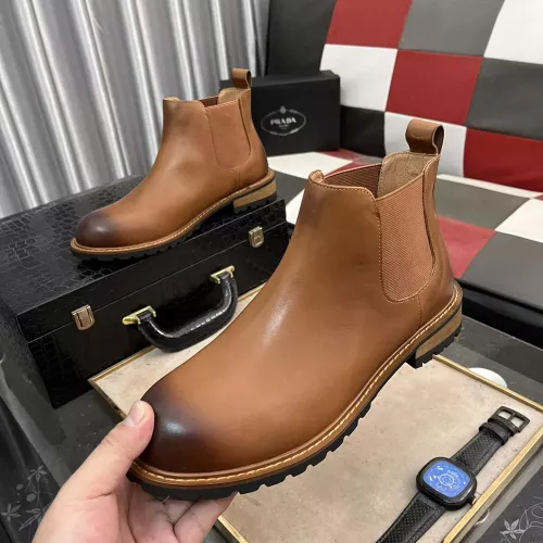 Prada Boots For Men #1273572 $100.00 USD, Wholesale Replica Prada Boots