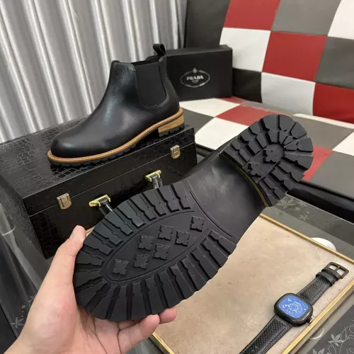 Replica Prada Boots For Men #1273573 $100.00 USD for Wholesale