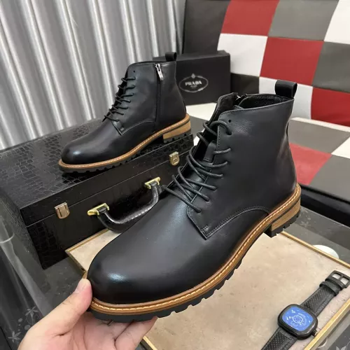 Prada Boots For Men #1273579 $100.00 USD, Wholesale Replica Prada Boots