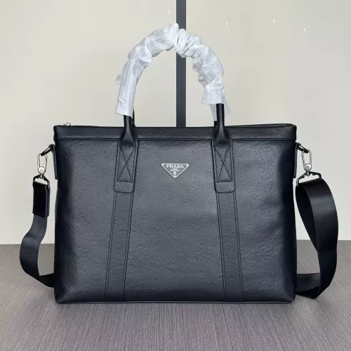 Prada AAA Man Handbags #1273685 $130.00 USD, Wholesale Replica Prada AAA Man Handbags